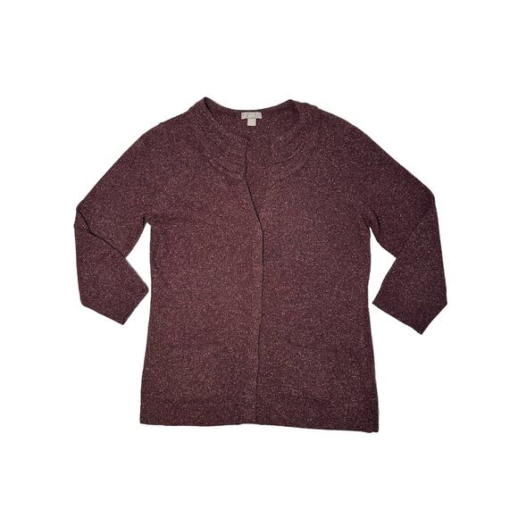 Ann Taylor Woman’s Cardigan Red Wool Blend Size XS - Picture 1 of 7
